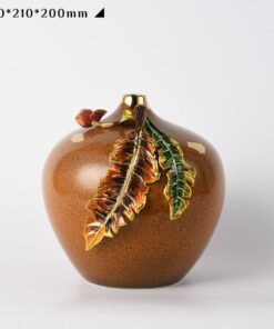 Bình căm hoa bằng gốm phong cách Vintage