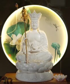 Thác khói trầm hương Địa Tạng Vương Bồ Tát