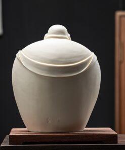 Tượng Phật Di Lặc bụng to bằng gốm sứ