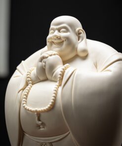 Tượng Phật Di Lặc bụng to bằng gốm sứ