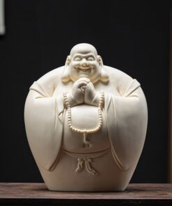 Tượng Phật Di Lặc bụng to bằng gốm sứ