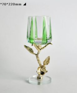 Chân nến thủy tinh