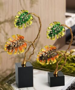 Mô hình lá rùa trang trí