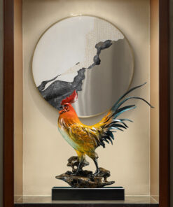 Tượng gà trống phong thủy