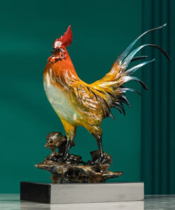 Tượng gà trống phong thủy