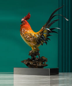 Tượng gà trống phong thủy