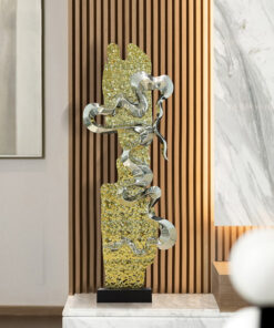 Mô hình điêu khắc trang trí chân cầu thang