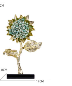 Mô hình hoa hướng dương pha lê