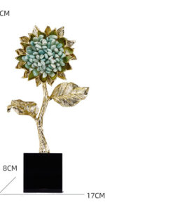 Mô hình hoa hướng dương pha lê