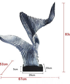 Mô hình trang trí trừu tượng đơn giản hiện đại