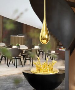 Tác phẩm điêu khắc giọt nước treo