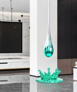 Tác phẩm điêu khắc giọt nước treo