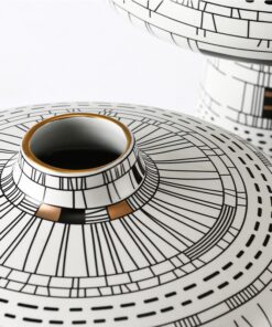 Bình gốm trang trí cắm hoa khô