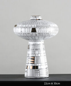 Bình gốm trang trí cắm hoa khô