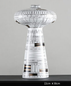 Bình gốm trang trí cắm hoa khô