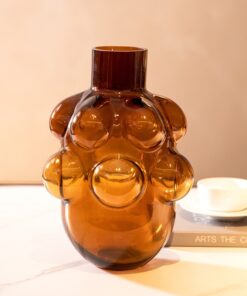 Bình hoa hình bong bóng thủy tinh