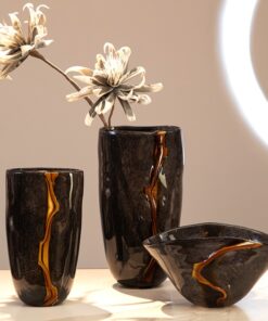 Bộ bình cắm hoa cổ điển sang trọng