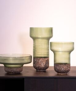 Bộ bình cắm hoa cổ rộng