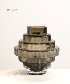 Bộ bình cắm hoa kết hợp decor