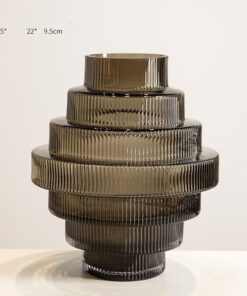 Bộ bình cắm hoa kết hợp decor