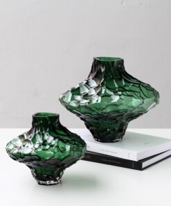 Bộ bình hoa thủy tinh cắm hoa đơn