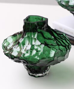 Bộ bình hoa thủy tinh cắm hoa đơn