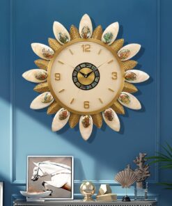 Đồng hồ treo tường khảm trai