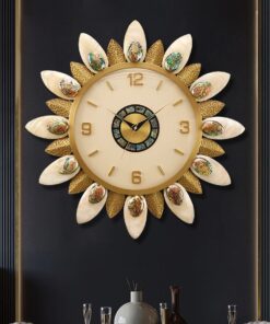 Đồng hồ treo tường khảm trai