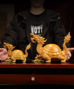 Tượng Long Quy bằng đồng nguyên chất