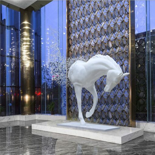 tuong-ngua-dieu-khac-nghe-thuat 2 Tượng ngựa điêu khắc nghệ thuật