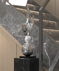 Tượng Trừu Tượng Phong Cách Hình Học