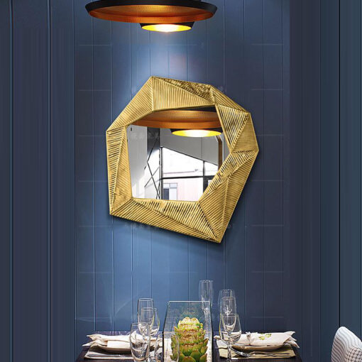 guong-bat-doi-xung-decor-tuong 3 Gương bất đối xứng decor tường