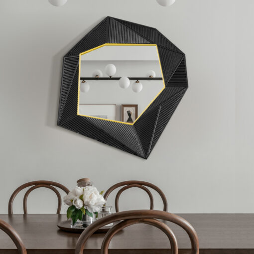 guong-bat-doi-xung-decor-tuong 5 Gương bất đối xứng decor tường