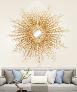 Gương trang trí mô phỏng hoa baby