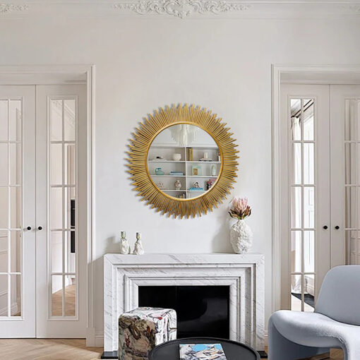 guong-treo-tuong-toi-gian 1 Gương treo tường tối giản