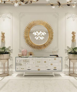 Gương treo tường tối giản