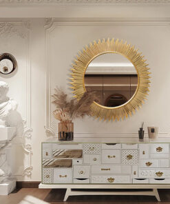 Gương treo tường tối giản