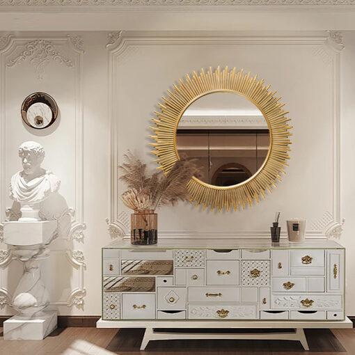 guong-treo-tuong-toi-gian 5 Gương treo tường tối giản