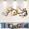 Phù điêu 3D cành mộc lan