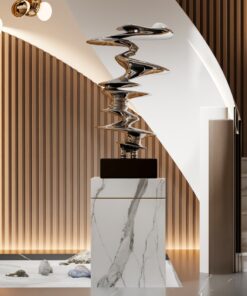 Mẫu decor trừu tượng để sàn