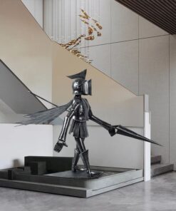 Tượng chiến binh đứng gác