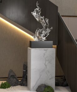 Tượng điêu khắc trang trí phòng khách