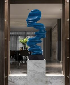 Tượng trang trí mô phỏng khuôn mặt