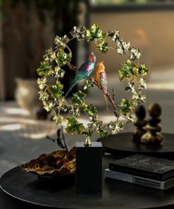 Đôi chim uyên ương trang trí, dùng làm quà cưới