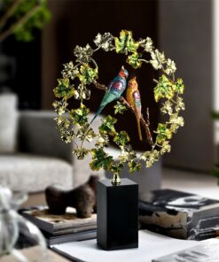 Đôi chim uyên ương trang trí, dùng làm quà cưới