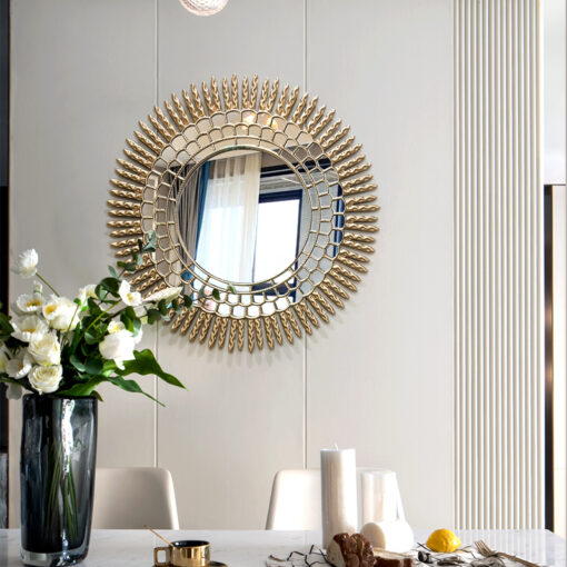 Gương tròn trang trí nội thất Gương tròn trang trí nội thất