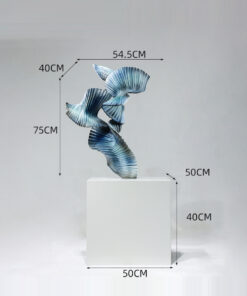 Mô hình tĩnh vật điêu khắc decor sảnh