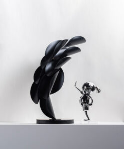 Mô hình lá xếp tầng trang trí sảnh