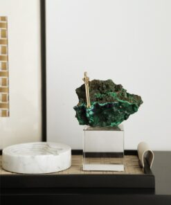 Mô hình tinh thể ngọc lục bảo xanh