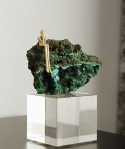 Mô hình tinh thể ngọc lục bảo xanh